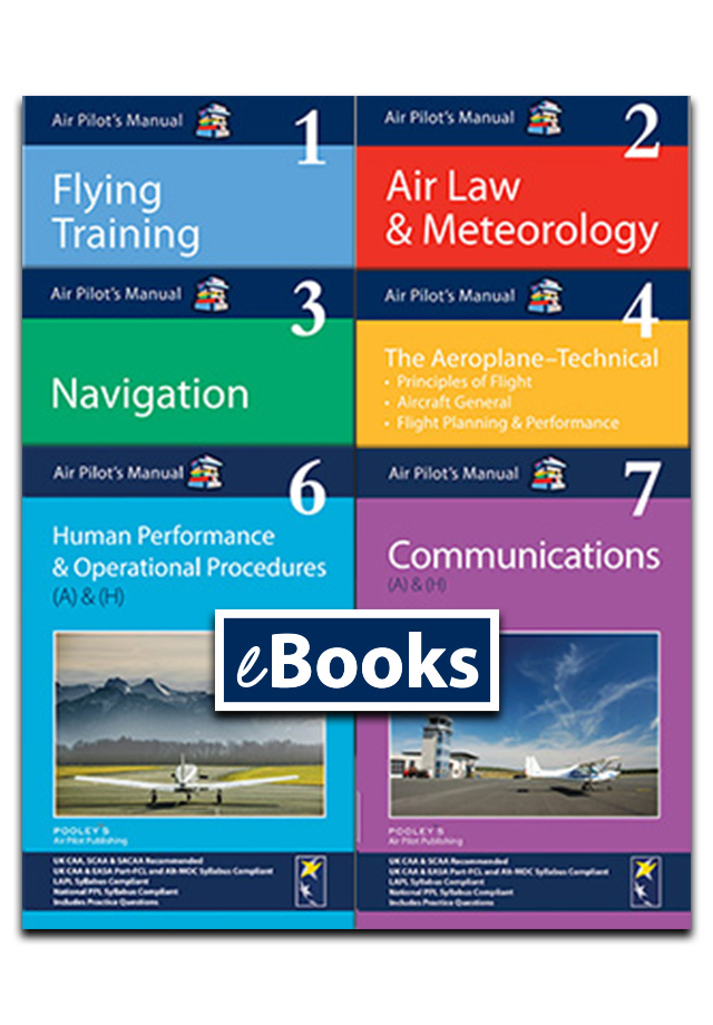 Air Pilot's Manual Volumes 1–4, 6 & 7 for PPL (A)  – eBooks