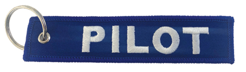 Pilot Keyring (Blue)