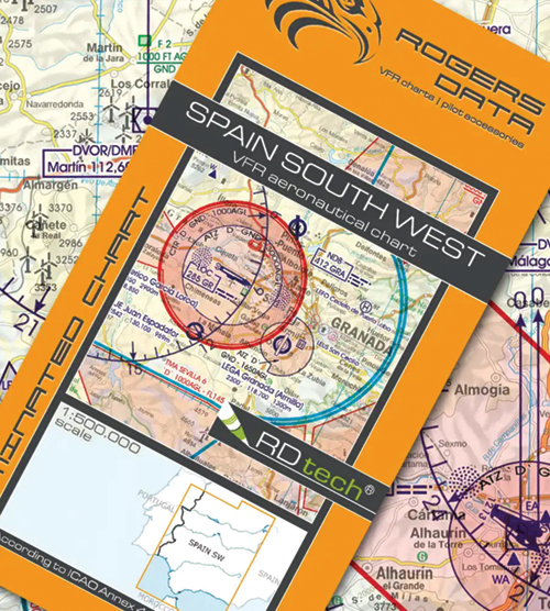 2024 Spain VFR Charts 1:500 000 - Rogersdata