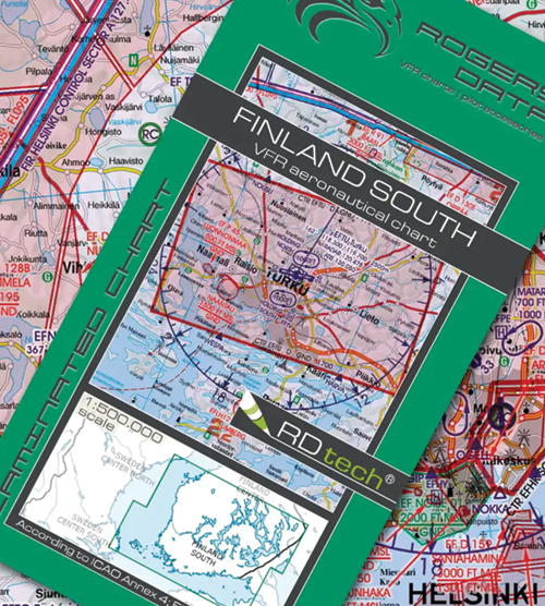 2024 Finland South VFR Chart 1:500 000 - Rogersdata