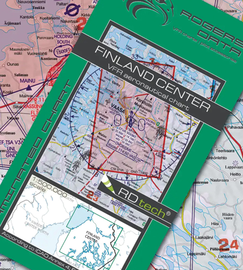 2024 Finland Center VFR Chart 1:500 000 - Rogersdata