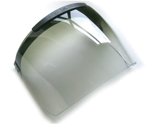 Replacement Half Tint graduated Visor with visor lock– Micro Avionics