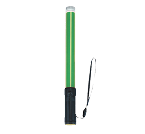 Battery Powered LED Marshalling Wand – GREEN