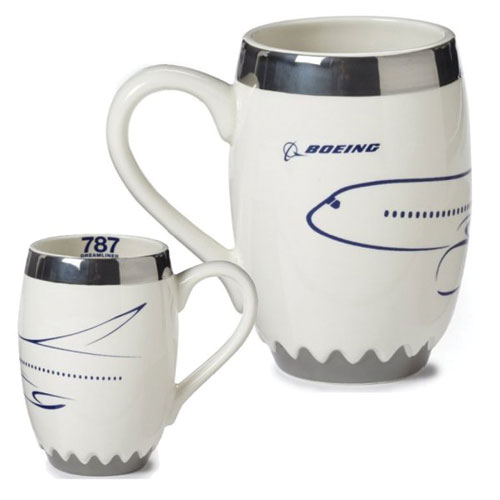 Boeing 787 Dreamliner Engine Mug