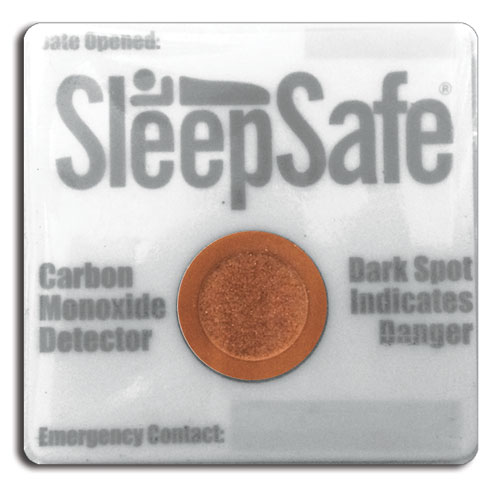 Carbon Monoxide Detector Card - Single